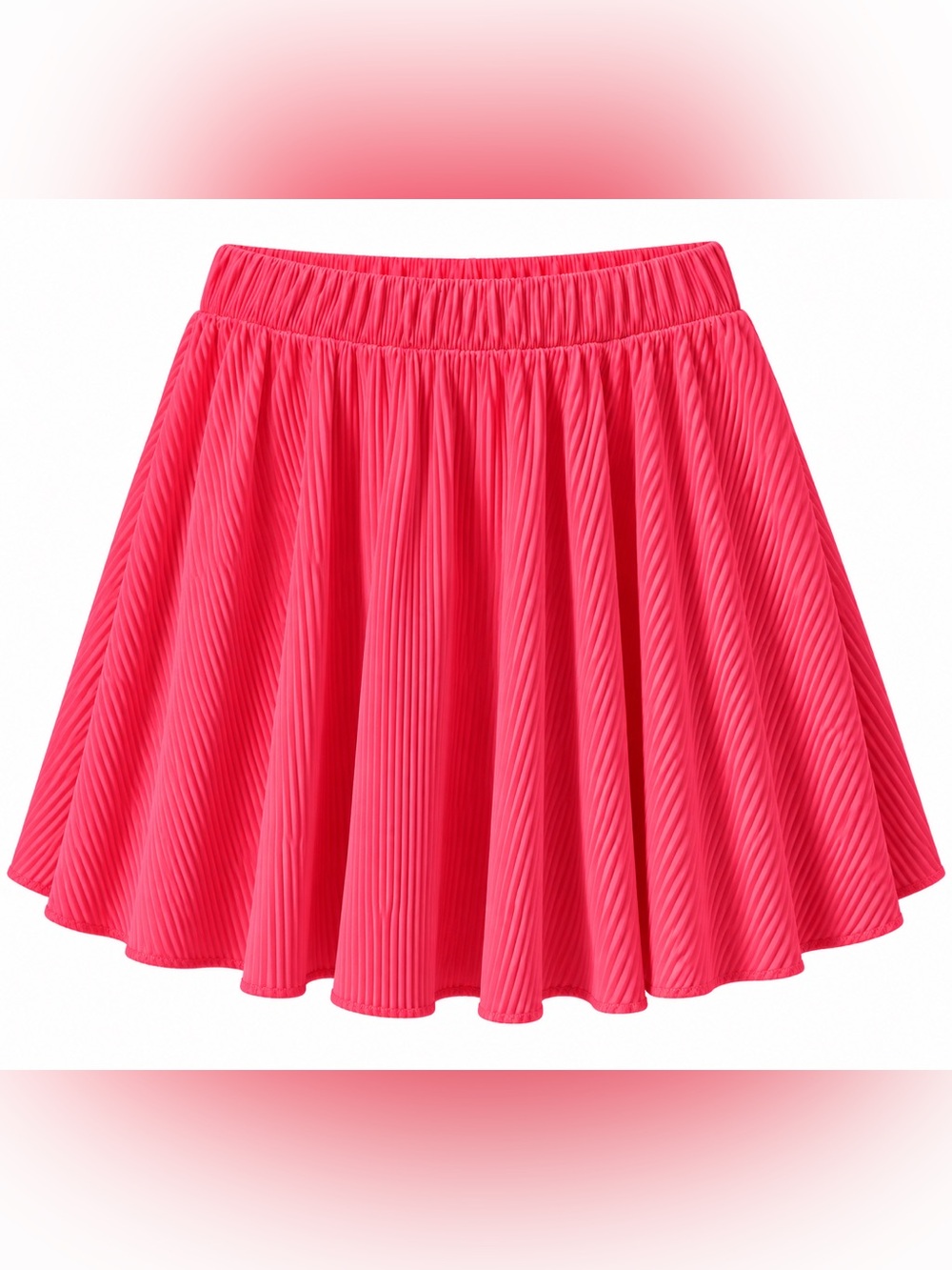 Ardene Pink Pleated Mini Skirt Large Y2K Coquette Barbiecore
